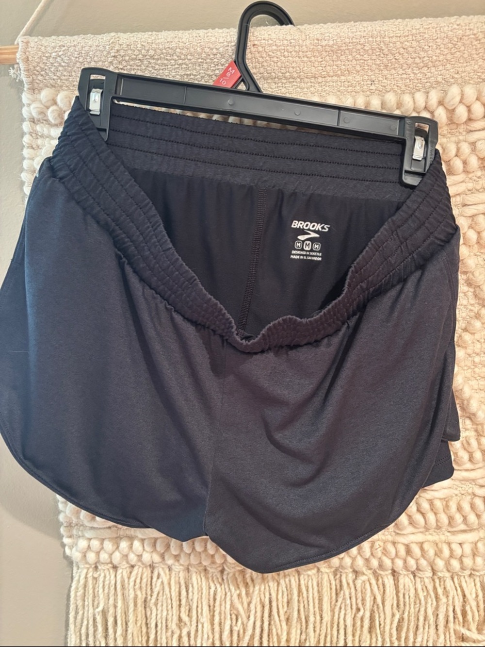 Brooks Black Women's Athletic Running Shorts